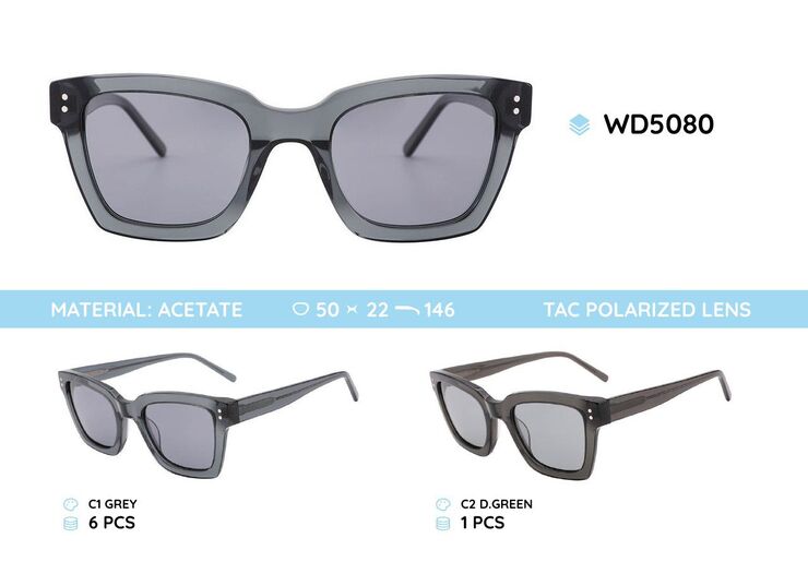 Metal frames polarized sunglasses WD5080