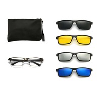 El Dorado frames with polarized sunshades set (clip-on) on magnet 2308 (5 pieces) 