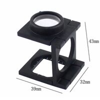 Folding magnifier 9007A-XX, dimensions: ⌀20 mm, magnification: 15X