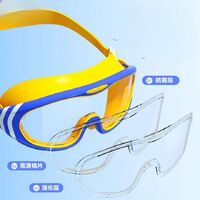 Swimming childrens (3-16 yers) waterproof anti-fog goggles YJ228-YU