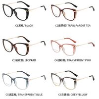 TR90 plastic frame or glasses with blue light protection, with spring hinges FA87136