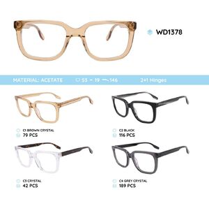 Plastic acetate eyeglasses frame for women WD1378