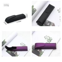 Sunglasses and eyeglasses hard shell case, vertical, on magnet