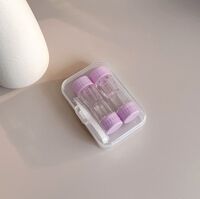 Soft contact lens kit with 4 containers W-XS二副装RGP
