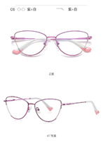 Metal blue blocker frames for glasses 3011