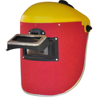 Protective welding cardboard mask with aluminum edging