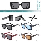 Поляризационные солнцезащитные пластиковые очки из материала ацетат Big City HS2833