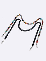 Acrylic leopard print glasses chain GM137