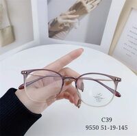 Оправа гибридная, металл + TR90, линзы с Blue Block покрытием SANTA 9550