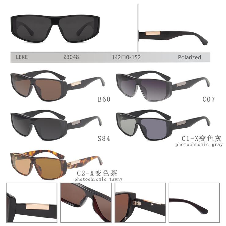 Polarized plastic sunglasses for women Leke LK23048