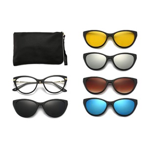 El Dorado frames with polarized sunshades set (clip-on) on magnet 2353A (5 pieces) 