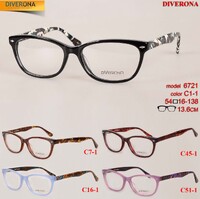 Plastic frames for glasses acetate material DIVERONA 6721