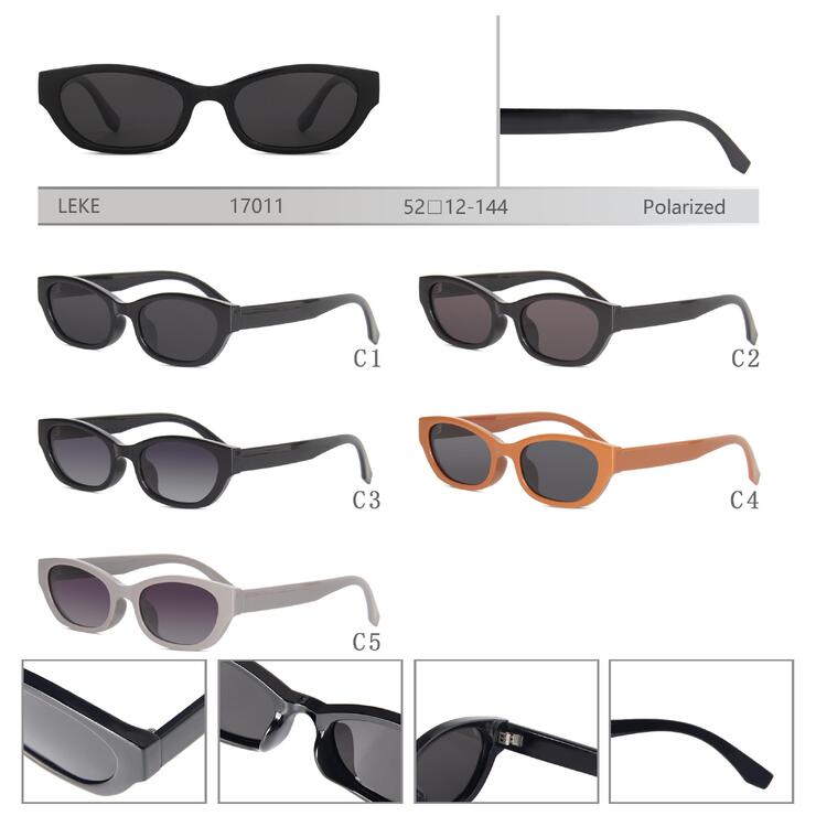 Polarized plastic sunglasses for women Leke LK17011