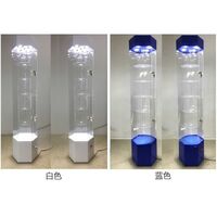 Acrylic floor rotating display stand for glasses, frames, cases and accessories 16006-35, size 160 * 35 * 30 cm