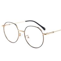Metal glasses with blue light and UV protection 9686-2-GT