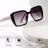 Plastic sunglasses with square frame for men Elit BZ3255-EL