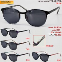 Солнцезащитные очки в оправе из TR-90, линзы polarized FCS016 POLAR