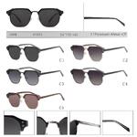 Polarized metal + CP sunglasses for women Leke LK41015