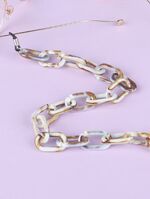 Acrylic non-slip eyeglasses chain GB057