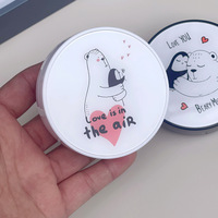 Kit for soft contact lenses (Kits for contact lenses) XF008BearPenguin