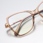 Plastic TR90 frames for glasses with Blue Ray Cut protection and flex hinges FOCUS FCS2209