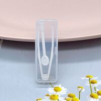 Мини-набор для мягких контактных линз - пинцет + присоска C-007镊子套装