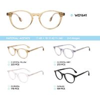 Plastic acetate eyeglasses frame WD1641