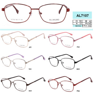 Женская металлическая оправа из стали для очков Allmilmo AL7107