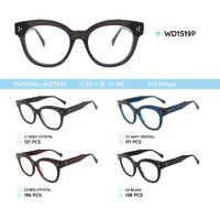 Plastic acetate eyeglasses frame WD1519P