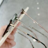 Combined frame (metal + TR90) with Blue Ray Cut protection lenses MAMO TR007