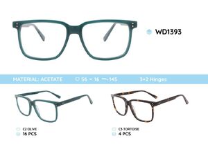 Plastic acetate eyeglasses frame for women WD1393