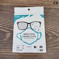 Wet disposable anti-fog lens cleaning cloth to protect glasses from fogging FOG-OUT
