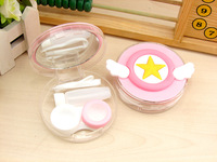 Kit for soft contact lenses (Kits for contact lenses) XF619Sakura