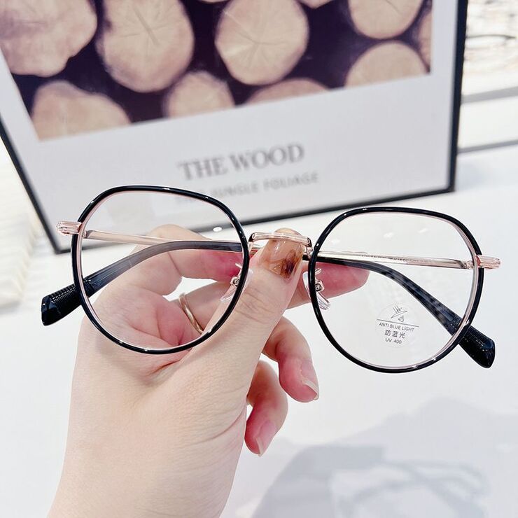 Оправа комбинированная с линзами Blue Ray Cut MAMO M2848