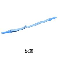 Шнурок-резинка - фиксатор для очков эластичный с регулируемой длиной, крепление - Ø4 мм