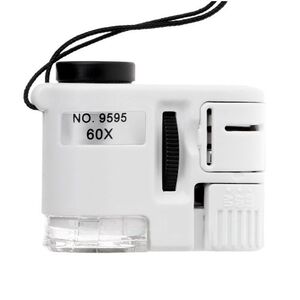 Микроскоп портативный 9595-1, увеличение: 60X, 80X, 100X