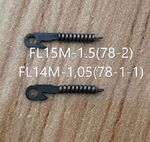 Uncovered glasses spring hinge FL14M-1,05(78-1-1) (price is for 1 set - 20 pieces) 14mm