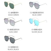 Polarized metal sunglasses with UV400 protection 2969-GT