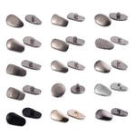 Носоупор металлический, титановый листвой, 纯钛鼻托 12-16*7-8 мм