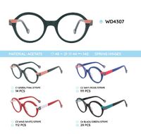 Plastic acetate eyeglasses frame WD4307