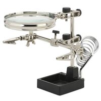 Tabletop multifunctional magnifying glass 1086-XX, magnification: 3X