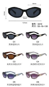 PC plastic sunglasses with plastic hinge 3210W