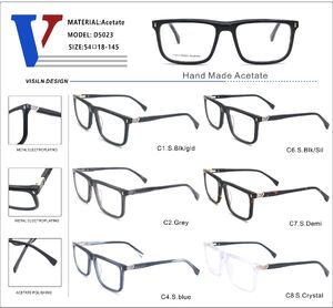 Оправа пластиковая из ацетата с флексом D5023-DA