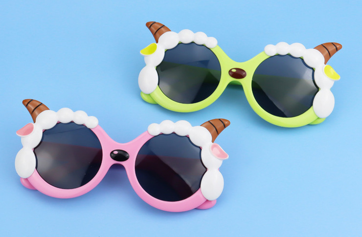 Polarized silicone sunglasses with UV400 protection for kids T22061