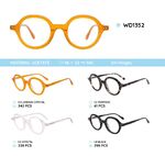 Plastic frames for glasses acetate material WD1352