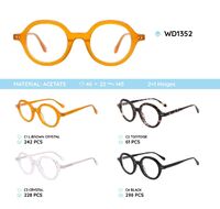 Plastic frames for glasses acetate material WD1352