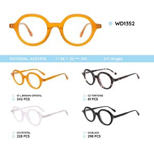 Plastic frames for glasses acetate material WD1352