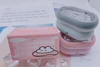 Set the device for cleaning soft contact lenses (A set for cleaning soft contact lenses) XY1008