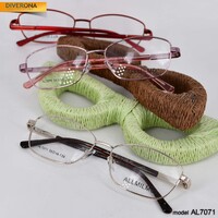 Дешёвая металлическая оправа для очков Allmilmo AL7071