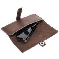 Sunglasses and eyeglasses genuine leather case CF4009